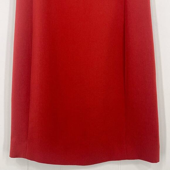 MM Lafleur The Sarah Dress Shift Career Professional Washable Size 4 Chili Flake - Picture 5 of 12